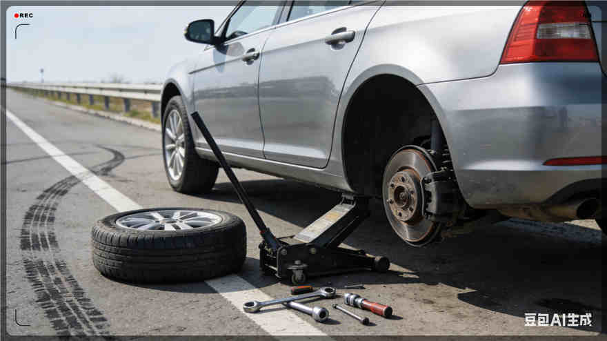 积石山道路救援汽车送玻璃水